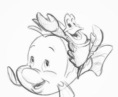 a drawing of a cartoon character with the words disney on it