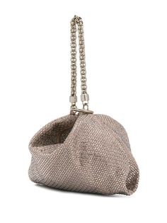 Shop Jimmy Choo Callie clutch with Express Delivery - FARFETCH Jimmy Choo Clutch, Gold Evening Bag, Embellished Clutch, Suede Clutch, Soft Suede, Bag Straps, Fun Bags, Pink Bag, Chain Strap