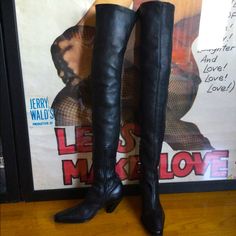 Ann Demeulemeester Western Heeled Boots Thigh High Made In Italy Size 36 1/2 (6) Soft Butter Leather!!! Nwot, New, Never Worn Or Tried On Smoke & Pet Free Home Inside Ankle Zipper 9” Long Approx. Measurements Heel - 3” Shaft - 28.5” Circumference Opening - 16 3/4” These Boots Are Absolutely Amazing Gothic Fitted Boots For Formal Occasions, Fitted Gothic Boots For Formal Occasions, Wide Calf Thigh High Heeled Boots For Formal Occasions, Wide Calf Thigh High Heeled Boots For Formal Wear, Gothic Fitted Knee-high Boots For Fall, Gothic Fitted Boots For Fall, Fitted Gothic Boots For Fall, Formal Thigh High Wide Calf Boots, Formal Thigh-high Wide Calf Boots