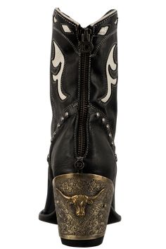 Double D Ranch by Old Gringo Women's Black Cattleman Boots | Pinto Ranch Rock Cowgirl, Botas Outfit, Impact Of Social Media, Cowgirl Era, Homesteading Animals, Cowgirl Vibes, Country Clothes, Western Glam, Modern Cowgirl