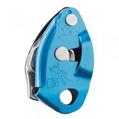 an image of a blue climbing device on a white background