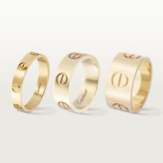 CRB4085000 - LOVE wedding band - Yellow gold - Cartier Cartier Wedding Band, Cartier Wedding Bands, Cartier Love Ring, Cartier Love, Love Wedding, Love Ring, Dream Jewelry, Gold Platinum, Yellow Gold Rings