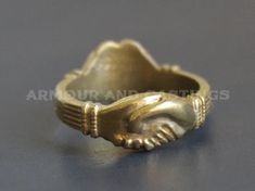 ArmourAndCastings - Medieval fede ring ER05 Medieval Accessories, Ring