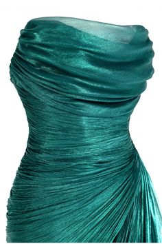 Luise Mermaid Core Casual, Turquoise Outfit Aesthetic, Turquoise Prom Dresses, Aqua Blue Dress, Cloth Collection, Mermaid Core, Strapless Evening Dress, Turquoise Dress, Textured Art