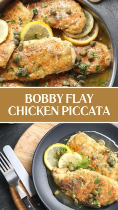 Bobby Flay Chicken Piccata Skinnytaste Chicken Piccata, Turkey Piccata Recipe, Lemon And Caper Chicken, Chicken Piccata Baked, Lemon Chicken Piccata Recipe With Capers, Chicken Recipes With Capers, Chicken Piccata Easy Healthy, Oven Baked Chicken Piccata, Chicken Piccata Crockpot Recipes