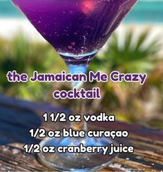 the jamaican me crazy cocktail is now available