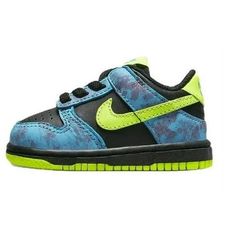 Toddler's Nike Dunk Low SE 2 Multi-Color/Volt-Black Size: 4.  Gender: unisex. Mens Slide Sandals, High Top Basketball Shoes, Toddler Nikes, 95 Nike, Toddler Girl Shoes, Let's Dance, Girls Shoes Kids, Breathable Sneakers, Mens Nike Air