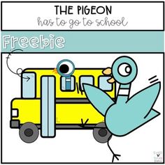 Teaching Resources & Lesson Plans | Teachers Pay Teachers Teachers Pay Teachers Freebies, School Vocabulary, Back To School Activity, Welcome To School, Cute Craft, Fall Kindergarten, The Pigeon, Mo Willems, Craft Easy