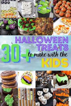 halloween treats to make with the kids are great for parties and even as fun as desserts