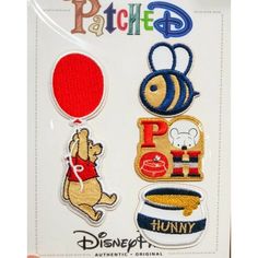 the disney patches are on display for sale