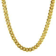 Adorn your neckline with the bold charm of this 22k yellow gold Cuban link chain by Virani Jewelers. Each link is meticulously crafted,embodying the exquisite craftsmanship for this gold chain for men. Make a statement of refined taste and sophistication with this stunning piece of fine gold to your jewelry collection.Features• 22k yellow goldSpecifications:• Minimum Width - 4.75 millimeters• Maximum Width - 12.75 millimeters• Length - 24 inches• Weight - 83.4 grams Traditional Gold Chain Necklace For Formal Occasions, 22k Yellow Gold Link Chain Necklace, 22k Gold Link Chain Necklace, 22k Gold Link Necklaces With Gold Chain, 22k Gold Link Necklace With Gold Chain, 22k Gold Link Chain Necklace For Formal Occasions, Formal 22k Gold Link Chain Necklace, Formal Yellow 22k Gold Chain Necklace, Gold Cuban Link Chain