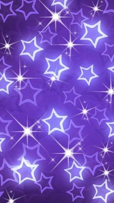 an abstract purple background with white stars