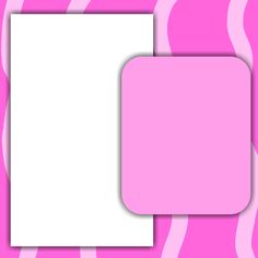 two square pink and white papers on a zebra print background with space for your text