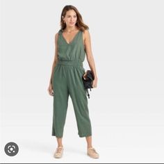 In Size Women’s S. Never Worn Before. Sleeveless Cotton Jumpsuit For Daywear, Sleeveless Jumpsuits And Rompers For Daywear, Sleeveless Cotton Jumpsuits And Rompers For Daywear, Cotton Sleeveless Jumpsuits And Rompers For Daywear, Cotton Sleeveless Jumpsuit For Daywear, Chic Sleeveless Jumpsuits And Rompers For Day, Sleeveless Summer Jumpsuits And Rompers For Daywear, Sleeveless Cotton Jumpsuit With Elastic Waistband, Sleeveless Cotton Jumpsuits And Rompers With Elastic Waistband