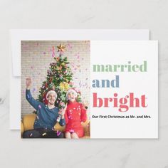 an old couple celebrating christmas with confetti on the tree and confetti in the air