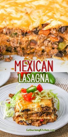 Whip up a delicious dinner in no time with this Quick & Easy Taco Lasagna recipe. A perfect blend of convenience and taste, this dish layers tortillas, ground beef, and beans, topped with cheese and baked to perfection. It's the ideal solution for a hassle-free meal that doesn't compromise on flavor. Low Carb Mexican Lasagna With Tortillas, Mexican Style Lasagna Recipe, Mexican Style Lasagna, Fajita Lasagna Recipe, Hot Corn Casserole, Easy Taco Lasagna, Mexican Lasagna With Tortillas, Tortilla Lasagna