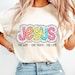 a woman with blonde hair wearing a t - shirt that says 80s's on it