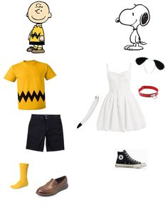 a group of clothes and accessories for a child's costume