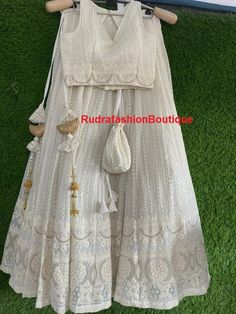 White Thread Embroidered Lehenga Choli Dupatta Custom Stiched Readymade Chikan Lengha Wedding wear Designer wear Bridal Lehenga Indian suit Semi-stitched Lace Sets For Reception, Lace Sets With Zari Work For Wedding, Floor-length Lace Sets With Dupatta, Semi-stitched Lace Sets With Traditional Drape, White Choli With Sheer Dupatta For Wedding, Lace Floor-length Sets With Dupatta, Festive Floor-length Lace Sets, Festive Lace Sets With Chikankari Embroidery, Lace Sets For Reception During Diwali