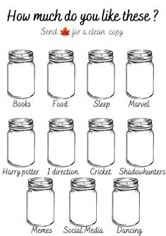 how much do you like these? mason jars with instructions for making them in each jar