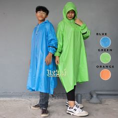 IMPORTANT: PLEASE READ BELOW PRIOR TO ORDERING Size Details : -material width = 104cm -material length = 103 cm -hand length = 35cm -Material thickness = 0,7mm Raincoat sleeve poncho with hood attached, neck strap and elastic band in hand. This raincoat poncho now comes in a variety of colors, made of high quality vinyl which is suitable for outdoor activities, parks, concerts, hiking, camping, travelling, fishing, sporting events. You feel comfortable wearing it in rainy weather, save you from Hooded Raincoat With Drawstring Hood For Outdoor Activities, Functional Hooded Raincoat For Camping, Green Raincoat With Pockets For Outdoor Activities, Green Hiking Raincoat With Adjustable Hood, Casual Winter Raincoat For Camping, Casual Winter Camping Raincoat, Rainy Season Raincoat With Drawstring Hood, Green Casual Raincoat For Rainy Weather, Casual Green Raincoat For Rainy Weather