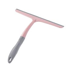 a pink and gray handle for a toothbrush