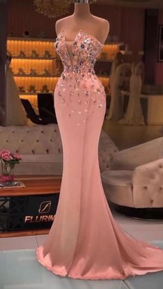 African print dress Peach Dress Outfit Wedding, Peach Prom Dress, Peach Prom Dresses, فستان زهري, Peach Bridesmaid Dresses, Classy Gowns, Party Wear Gown, Gowns Dresses Elegant, Dinner Dress Classy