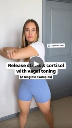 Low Cortisol, Cortisol Reduction, Physiotherapy Exercises, Vagus Nerve, Thyroid Hormone, Body Hacks, Beginner Workout, Phase 2