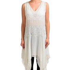 Just Cavalli Women's White Sleeveless Shift Tunic Dress Us S It 40 Product Details Retail Value: $685.00 This Is Authentic Just Cavalli Women's White Sleeveless Shift Tunic Dress Sku: Kj-21400 Model: S02ct0566 N38668 100 Material: 100% Rayon Country/Region Of Manufacture: India Bust: 17" Sleeves: - Shoulders: - Length: 46" Elegant White Silk Sleeveless Dress, Fitted Sleeveless Silk Dress In White, Elegant Sleeveless Mini Dress For Daywear, Bohemian Sleeveless Dress For Daywear, Spring Silk Sleeveless Midi Dress, Spring Silk Sleeveless Dress, Casual White Silk Dress, Elegant White Flowy Sleeveless Dress, Bohemian Sleeveless Silk Dress