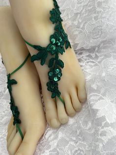 Barefoot Sandals Beach Wedding, Lace Barefoot Sandals, Fancy Event, Sandals Beach, Beach Yoga, Drop Box, Sandal Shoes, Event Flowers, Flower Lace