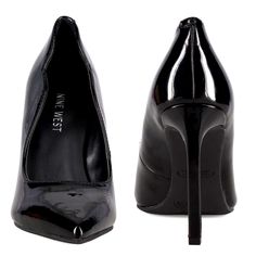 Your Everyday Pump Gets A Sexy Upgrade With The Classically Sleek Designed Pointed Toe Tyla Pump That Can Take You From Day-Into-Evening With Ease. Perched On A Sky High 4” Stiletto Heel & Sexy Scalloped Edges Around The Opening. Thanks For Looking New To Posh? Welcome! Use Code Piscesatelier To Register & Get $10 Off Your 1st Order Check Out The Rest My Closet To Bundle & Save! Open To All Reasonable Offers/ Trades. Smoke & Pet Free Home Bundle & Save 20% Off Of All Bundles Of 3 Or More Items & Classic High Heels, Black Patent Pumps, Women Heels, A Sky, Shoe Carnival, Scalloped Edges, Nine West Shoes, Sky High, High End Fashion