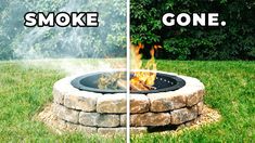 Building Fire Pit, Fire Pit Bbq Ideas, How To Make A Fire Pit Backyard, Build Your Own Fire Pit, Fireplace Outside Fire Pits, Back Yard Fire Pits, Budget Fire Pit Area, Fire Pit Smokeless, Fire Pit Area Ideas Backyard On A Budget