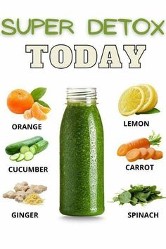 Easy Healthy Smoothie Recipes, Healthy Diet Smoothies, Juice Cleanse Recipes, Easy Healthy Smoothies, Detox Smoothie Recipes, Resep Diet, Smoothie Detox