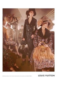 Louis Vuitton Fall/Winter 2012 Lv Campaign, Louise Vuitton, Orient Express, Louis Vuitton Wallet