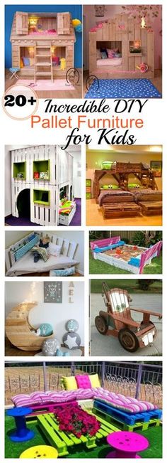 the ultimate diy pallet furniture for kids that is easy to make and looks great