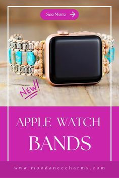 Apple Watch Bracelet For Women. Our Apple Watch Bands are great fashion accessories. If you are searching for inspiration and want to spice your outfit, then our fashionable apple watch band is for you. We offer more than 50 styles for all apple watches, faces, and series. Compatible with Apple Watch face  38, 39, 40, 41, 42, 43, 44, 45 mm and Suitable for  Apple Watch Serie 4, 5, 6, 7, SE. Moon Dance Charms Offers feminine Apple Watch Bracelets. Visit our website for more apple watch straps> Bohemian Brown Bracelet Strap Apple Watch Band, Bohemian Brown Apple Watch Band With Bracelet Strap, Bohemian Adjustable Apple Watch Band Gift, Handmade Bohemian Apple Watch Band, Handmade Adjustable Bohemian Watch Bands, Handmade Bohemian Adjustable Watch Bands, Handmade Adjustable Rectangular Watch Bands, Root Chakra Stones, Apple Watch Bracelets