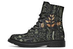 Fantasy Shoes Boots, Fantasy Boots, Dark Academia Vibes, Hippie Boots, Long Tee Shirts, Brown Leaves, Garden Shoes, Gym Backpack, Wrap Boots