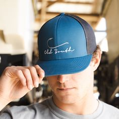 Keeping the hot southern sun out of your eyes and away from your face is important during the heat of June, July and August--both for guys and gals. Our classic, wide-brimmed trucker hat subtly announces your southern roots while shading your head and face. Crown: Structured Pro Crown | Pro-Stitched Finish | Adjustable Snap-BackVisor: Pre-Curved | Curved or Flat - Shape It How You WantSweatband: 3-Part Comfort Cotton FitClosure: Plastic Adjustable Snap-BackSizes: Adult | One Size Fits Most Casual Snapback Hat For Fishing, Casual Flat Brim Snapback Hat For Fishing, Spring Outdoor Trucker Hat With Flat Bill, Casual Flat Brim Fishing Hat, Curved Bill Hat For Summer Outdoor, Casual Flat Bill Baseball Cap For Fishing, Curved Bill Hats For Summer Outdoor, Casual Snapback Hat With Flat Bill For Fishing, Casual Flat Bill Snapback Hat For Fishing