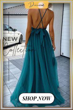 Karlidress Won't Forget Me Lace Backless Maxi Dress P12913 Backless Chiffon Dress For Prom, Summer Party Evening Dress With Tie Back, Flowy Backless Party Dress, Summer Prom Dress With Tie Back, Flowy Halter Neck Cocktail Dress, Flowy V-neck Backless Dress For Party, Backless Chiffon Cocktail Dress, Chiffon Backless Cocktail Dress, Green Backless Bridesmaid Maxi Dress