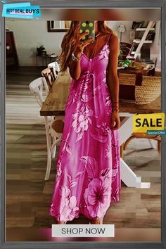 Women's Strap Dress Maxi Long Dress Sleeveless Geometric Print Spring & Summer Hot Elegant Streetwear Blue Purple Blushing Pink Fuchsia Green Gray Pink Sleeveless Casual Dress For Vacation, Casual Pink Sleeveless Dress For Vacation, Purple Sleeveless Dress For Beach, Purple Sleeveless Dress For The Beach, Pink Sleeveless Maxi Dress For Vacation, Pink Maxi Sleeveless Dress, Casual Pink Sleeveless Maxi Dress, Casual Sleeveless Pink Maxi Dress, Pink V-neck Sleeveless Dress For Beach