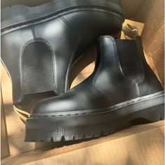 Truly Never Been Worn. They’re Too Big On Me And I Waited Too Long To Return/Exchange So I’m Trying To Get Ride Of Them. Vegan Leather. Never Been Worn. Incredible Condition Size 11 Us M Size 12 Us L Black Chelsea Boots With Leather Lining, Classic Black Chelsea Boots With Lug Sole, Classic Black Chelsea Boots With Round Toe, Classic Black Chelsea Boots With Closed Toe, Black Slip-on Chelsea Boots With Rubber Heel Cap, Black Chelsea Boots With Reinforced Heel, Black Chelsea Boots With Steel Toe And Round Shape, Black Chelsea Boots With Steel Toe And Round Toe, Black Ankle-high Chelsea Boots For Streetwear