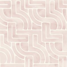 Add movement and abstract flair to your walls with this chic peel and stick design. The curved forms feature a soft blend of pink watercolor hues, the pattern seemingly woven across a white backdrop. Blush Blythe Peel and Stick Wallpaper comes on one roll that measures 20.5 inches wide by 18 feet long. NuWallpaper 30.75-sq ft Pink Vinyl Geometric Self-adhesive Peel and Stick Wallpaper | NUS4935 Mauve Wallpaper, Brewster Wallcovering, Stick Design, Wallpaper For Sale, Contemporary Wallpaper, Peel And Stick Vinyl, Peel Stick Wallpaper, White Backdrop, Geometric Wallpaper