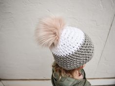 A Free Crochet Kids Hat Pattern That Will Be Their Favorite Kids Hat Pattern, Crochet Kids Hat, Crocheting Hats, Chunky Yarn Crochet Pattern, Kids Hats Patterns, Chunky Crochet Hat, Crochet Gift Ideas, Popular Things