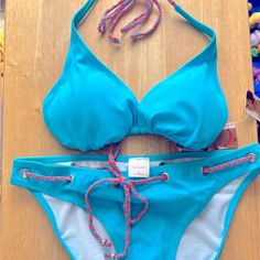 Exhilaration 2 Piece. Size Medium. Tags. Never Wore. Playful Blue Swimwear For Vacation, Fun Blue Swimwear For Beach Season, Adjustable Blue Swimwear For Spring, Adjustable Blue Swimwear, Adjustable Blue Swimwear For Festivals, Fun Blue Swimwear For Sunbathing, Playful Blue Beachwear Swimwear, Blue Fun Swimwear For Beach Party, Fitted Blue Fun Swimwear