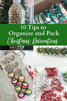 ten tips to organize and pack christmas decorations