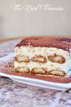 a piece of cake sitting on top of a white plate