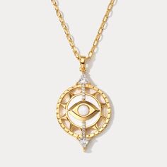 Let protection from the universe come to your neck with this Cosmic Evil Eye Necklace! Featuring an eye-catching design and made of high-quality materials, this masterpiece will have your aura shield-on in no time! Unstoppable style meets all-seeing security--your bohemian glory awaits! DETAILS Plating: 18K Gold Materials: 18K Gold on Brass,  Mother of Pearl , Zircon Measurements: Length:   15.55"(39.5cm)  + Extender: 1.97"(5cm) Pendant Size: 1.77"* 0.98 "(4.5cm*2.5cm) Weight:  9.4 g Astrology Jewelry, Butterfly Gifts, Purple Grapes, Enamel Necklaces, Evil Eye Pendant, Evil Eye Necklace, Coin Necklace, Eye Necklace, Design Concept