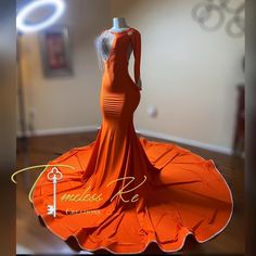 Orange Prom Dresses, Birthday Vibes, Stunning Prom Dresses