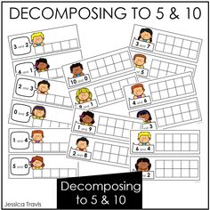 the decomposing to and 10 worksheet