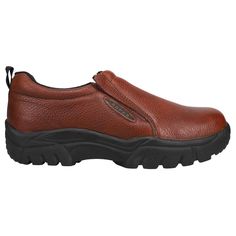 PRICES MAY VARY. Breathable leather lining Flexible sole Twin gore elastic Spur ridge RoperPerformance Sport slip-ons feature quality leather uppers. Roperlogo on side. Pull loop. Brown Slip-on Sneakers With Reinforced Toe, Brown Slip-on Slip-resistant Work Boots, Brown Slip-on Shoes For Outdoor Work, Brown Slip-on Work Boots With Slip-resistant, Durable Brown Leather Sneakers, Durable Leather Low-top Work Boots, Outdoor Leather Slip-ons With Slip-resistant Sole, Outdoor Leather Slip-resistant Slip-ons, Brown Slip-on Walking Shoes With Reinforced Toe